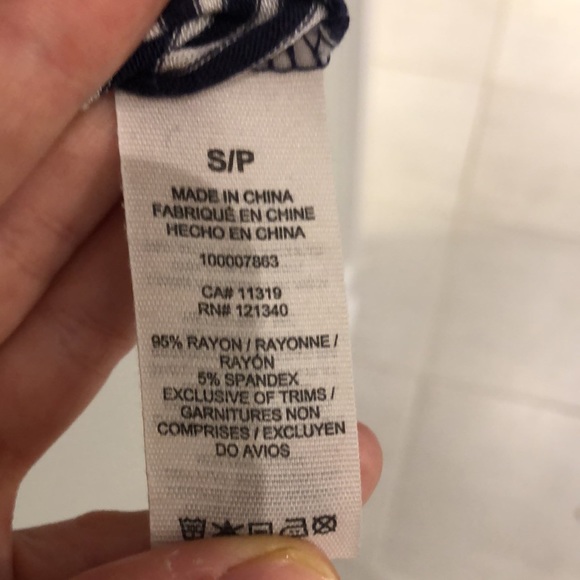 Blue and white t-shirt - Picture 3 of 3